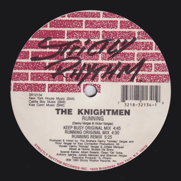 The Knightmen : This Jam Is Boomin / Running (12")