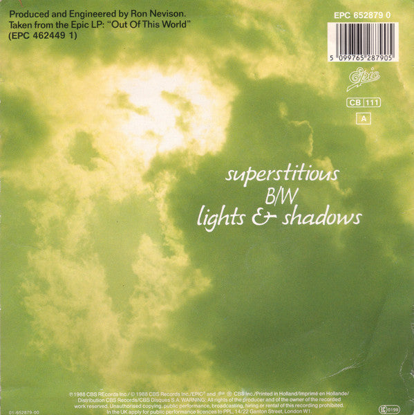 Europe (2) : Superstitious (7", Single)