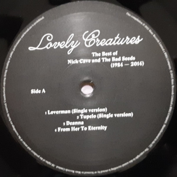 Nick Cave And The Bad Seeds* : Lovely Creatures (The Best Of Nick Cave And The Bad Seeds) (1984 – 2014) (3xLP, Comp, RM, 180)