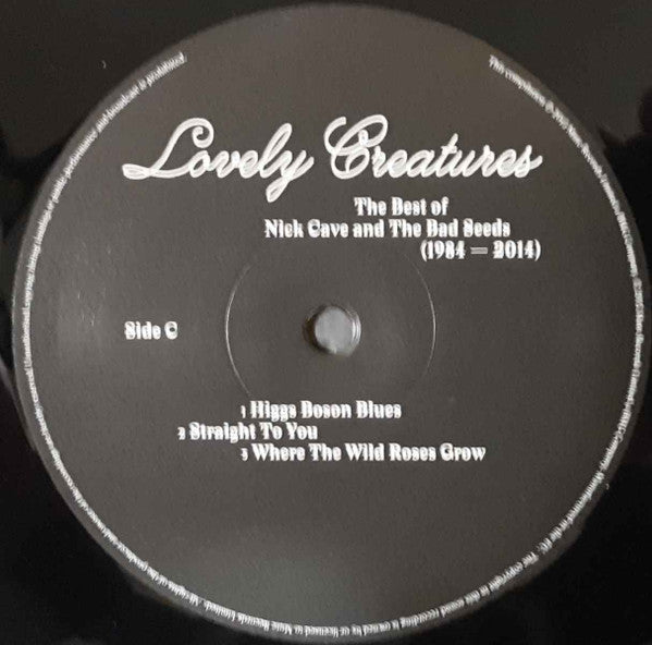 Nick Cave And The Bad Seeds* : Lovely Creatures (The Best Of Nick Cave And The Bad Seeds) (1984 – 2014) (3xLP, Comp, RM, 180)