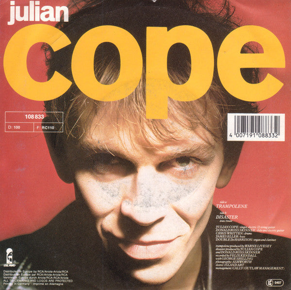 Julian Cope : Trampolene (7", Single)