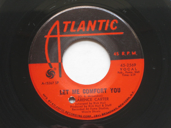 Clarence Carter : Too Weak To Fight / Let Me Comfort You (7", Single, SP)