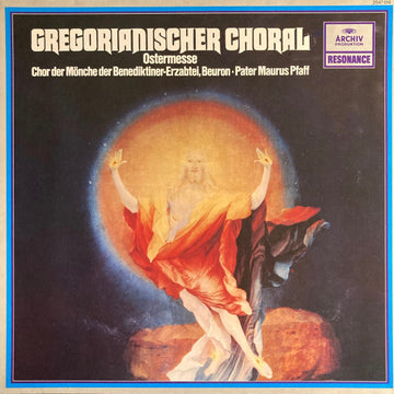 Chor Der Mönche Der Benediktiner-Erzabtei St. Martin, Beuron - Pater Maurus Pfaff : Gregorianischer Choral: Ostermesse (Missa In Dominica Resurrectionis) (LP, RE)