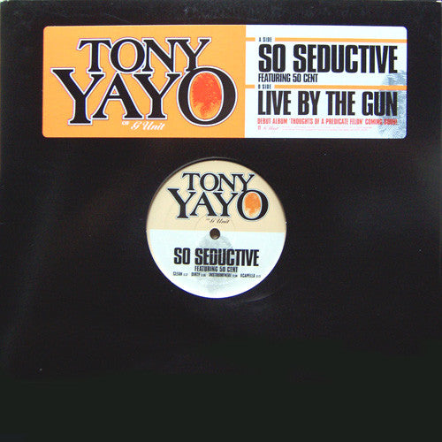 Tony Yayo : So Seductive / Live By The Gun (12", Promo)