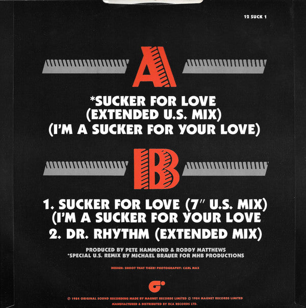 B-biz-R : Sucker For Love (12", Pic)