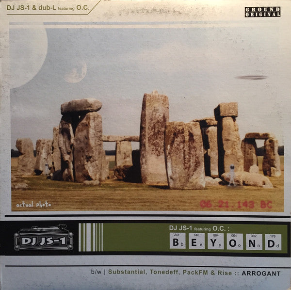 DJ JS-1 & Dub-L Featuring O.C. : Beyond (12")
