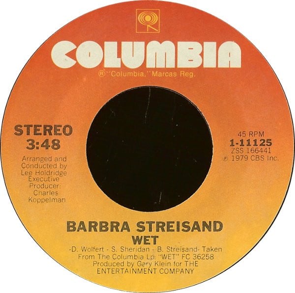 Barbra Streisand / Donna Summer : No More Tears (Enough Is Enough) (7", Single, Styrene)
