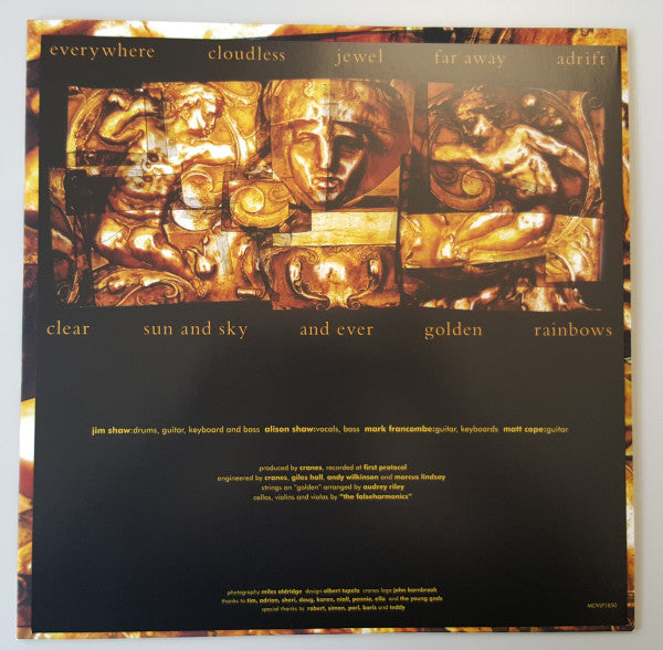 Cranes : Forever (LP, Album, Ltd, Num, RE, Gol)