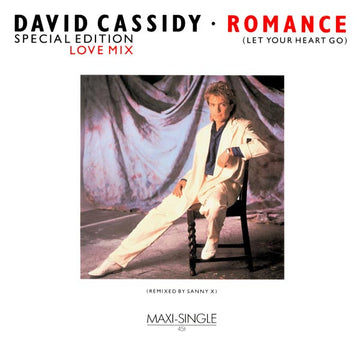 David Cassidy : Romance (Let Your Heart Go) - Special Edition (12", Maxi)