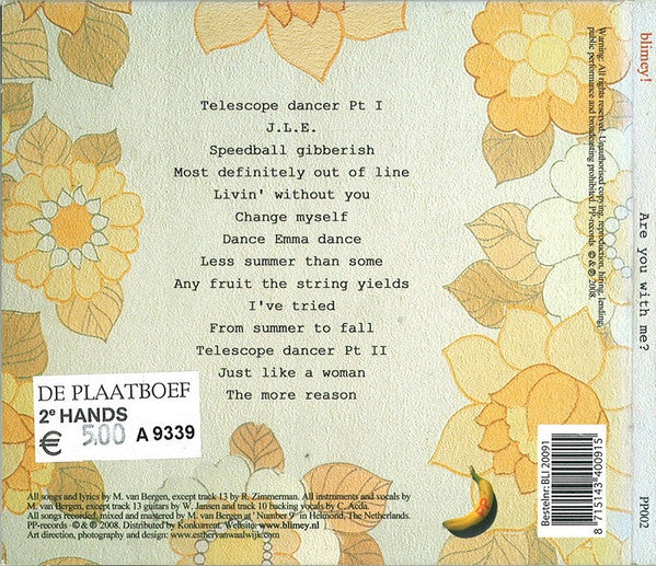 Blimey! : Are You with Me? (CD, Album)