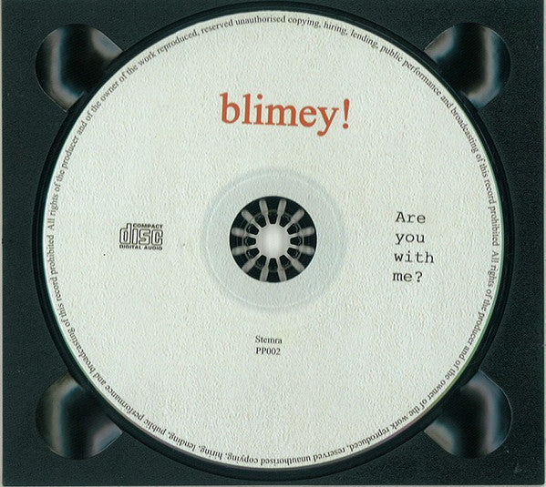 Blimey! : Are You with Me? (CD, Album)