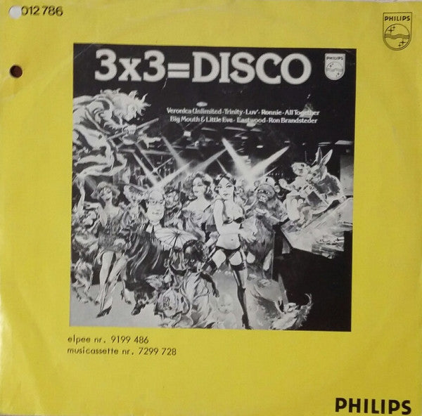 3x3=Disco : 3 x 3 = Disco (7", Single)