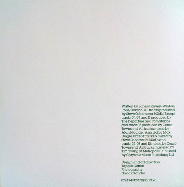 The Departure : Dirty Words (CD, Album, Copy Prot., Promo, Car)