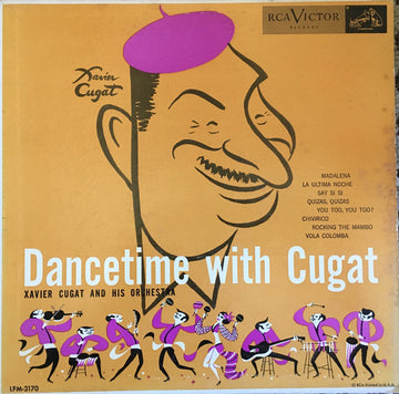 Xavier Cugat And His Orchestra : Dancetime With Cugat (10")