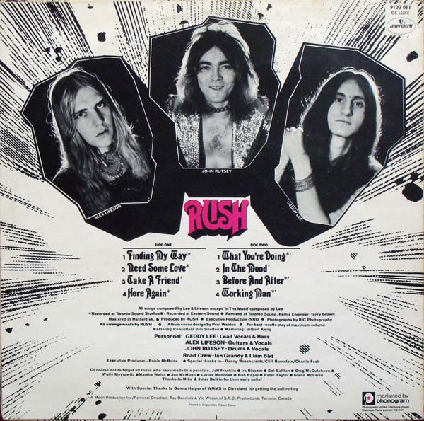 Rush : Rush (LP, Album)