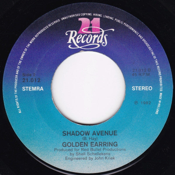 Golden Earring : The Devil Made Me Do It (7", Single)