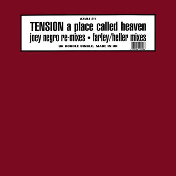 Tension : A Place Called Heaven (Joey Negro Re-Mixes • Farley/Heller Mixes) (2x12", Single)