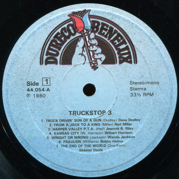 Various : Truck Stop 3 - Golden Truckdriver Hits (LP, Comp)