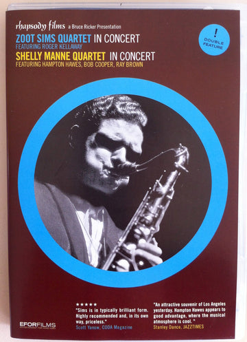 Zoot Sims Quartet / Shelly Manne Quartet : In Concert (DVD-V, D/Sided, NTSC, PAL)