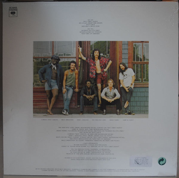 Bruce Springsteen : The Wild, The Innocent &  The E Street Shuffle (LP, Album, RE, RM, 180)