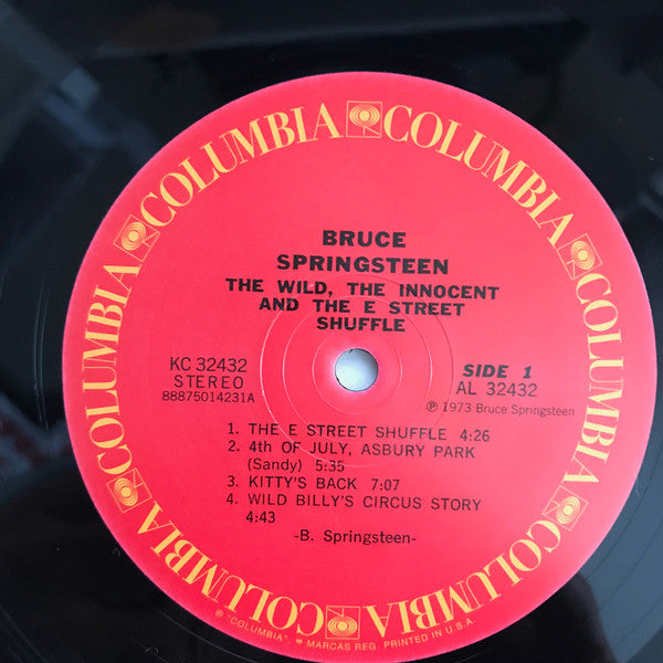 Bruce Springsteen : The Wild, The Innocent &  The E Street Shuffle (LP, Album, RE, RM, 180)