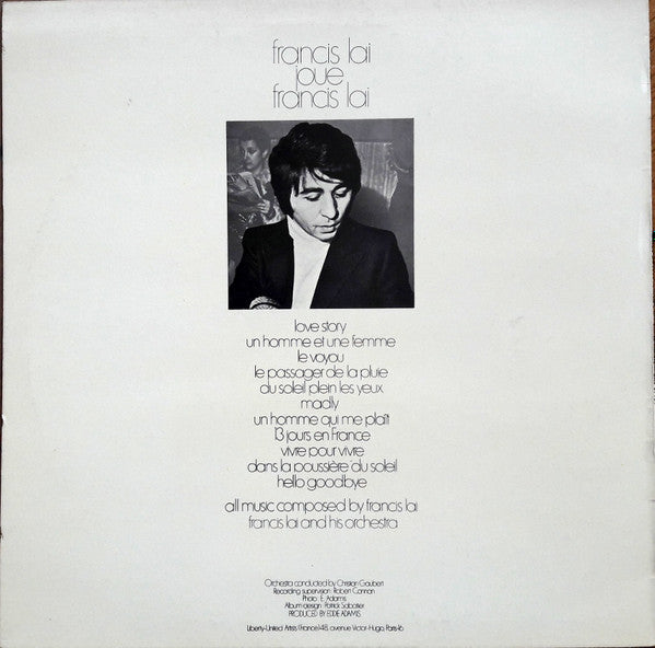 Francis Lai : Francis Lai Joue Francis Lai (LP, Comp)
