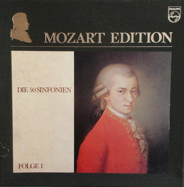 Wolfgang Amadeus Mozart, Josef Krips, Sir Neville Marriner : Mozart Edition 1 ● Die 50 Sinfonien  (16xLP + Box, Comp + 12", S/Sided)