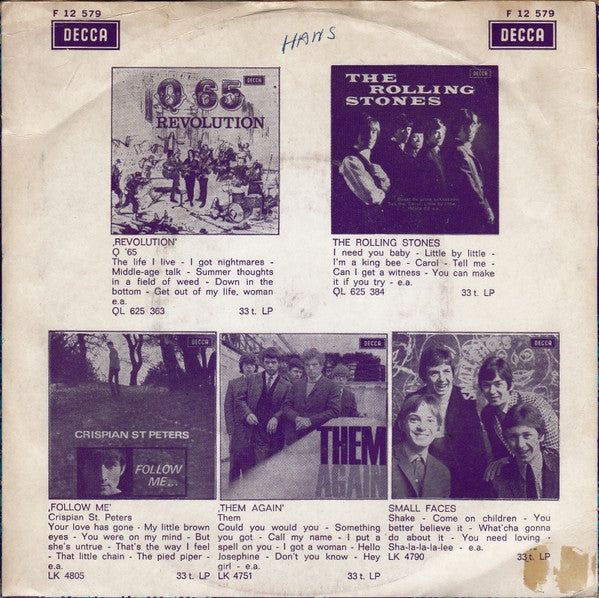 Dave Berry : Stranger / Stick By The Book (7", Single, Mono)