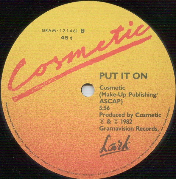 Cosmetic : Get Ready (12")