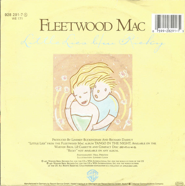 Fleetwood Mac : Little Lies (7", Single)
