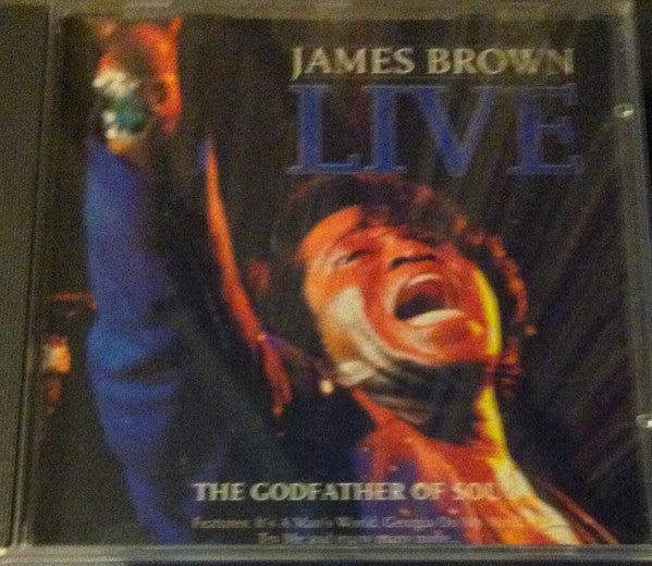 James Brown : Live, The Godfather Of Soul (CD, Album)