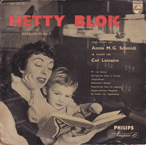 Hetty Blok : Biebelebom No. 1 (7", EP)