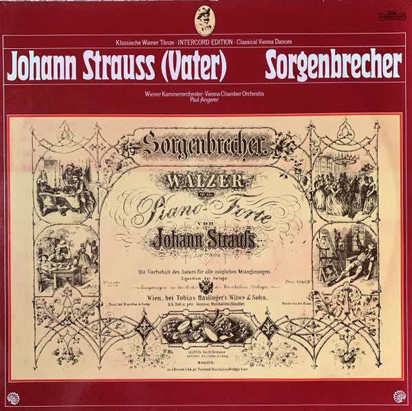 Johann Strauss Sr. - Wiener Kammerorchester, Paul Angerer : Sorgenbrecher (2xLP)