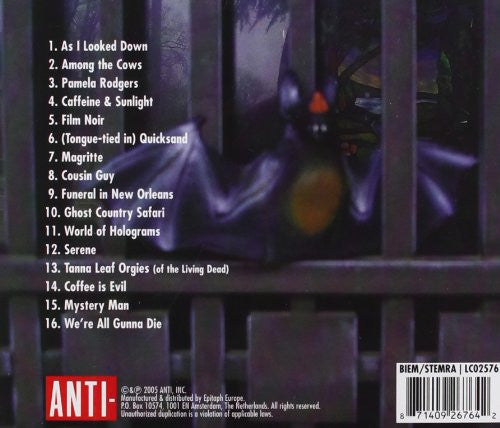 Danny Cohen : We're All Gunna Die (CD, Album)