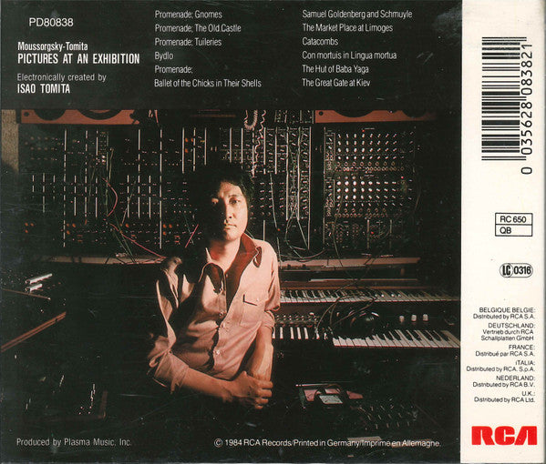 Tomita : Pictures At An Exhibition (CD, Album, RE, RP)