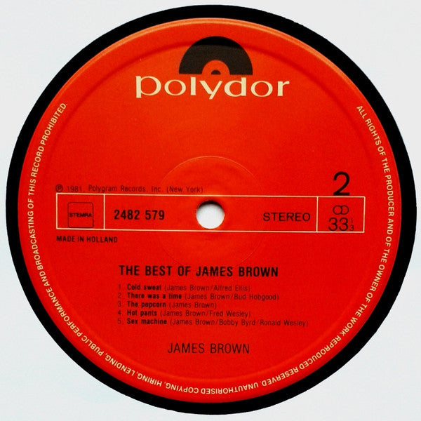 James Brown : The Best Of James Brown (LP, Comp)