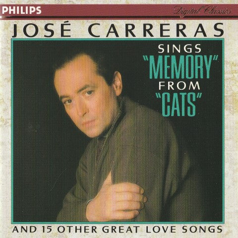 José Carreras : Sings "Memory" From "Cats" (CD, Album)