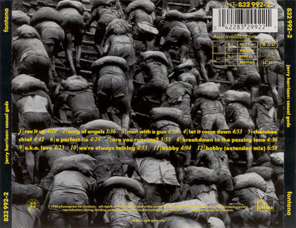 Jerry Harrison: Casual Gods : Jerry Harrison : Casual Gods (CD, Album)