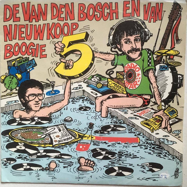 Piraten Billy, Marty Holland : De Van Den Bosch En Van Nieuwkoop Boogie (7", Single)