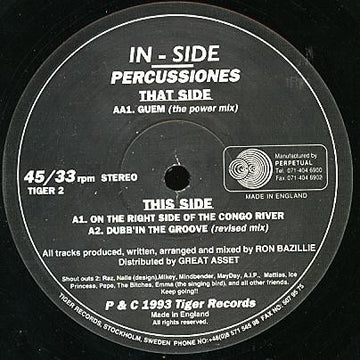 In-Side (3) : Percussiones (12")