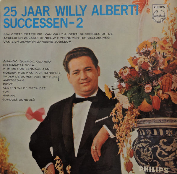 Willy Alberti : 25 Jaar Willy Alberti Successen-2 (7", EP, Gat)