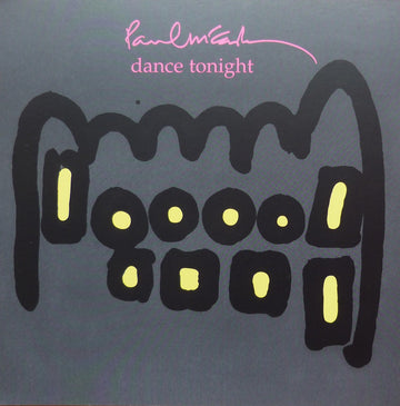 Paul McCartney : Dance Tonight (7", Shape, Single, Ltd)