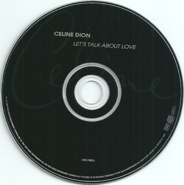 Céline Dion : Let's Talk About Love (CD, Album, RE)