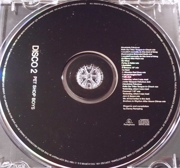 Pet Shop Boys : Disco 2 (CD, Comp, Mixed)