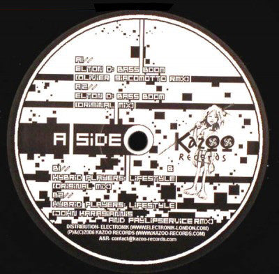 Elton D Vs. Hybrid Players : Bass Boom / Lifestyle (12")