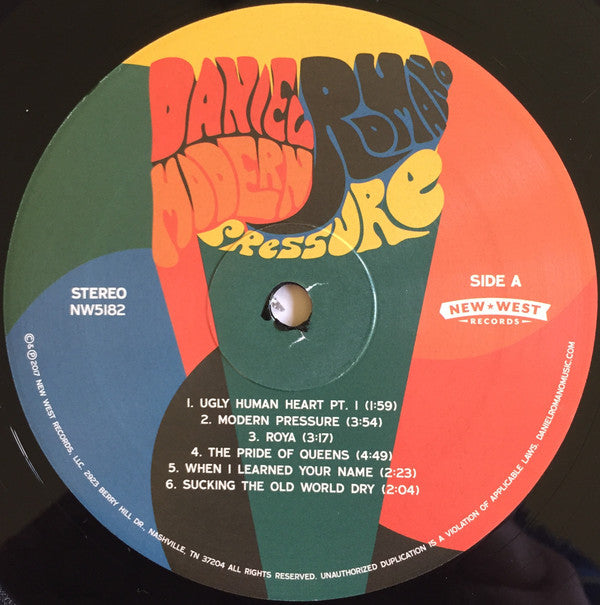 Daniel Romano : Modern Pressure (LP, Album, 150)