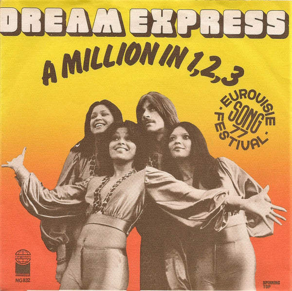 Dream Express : A Million In 1, 2, 3 (7", Single, Pic)