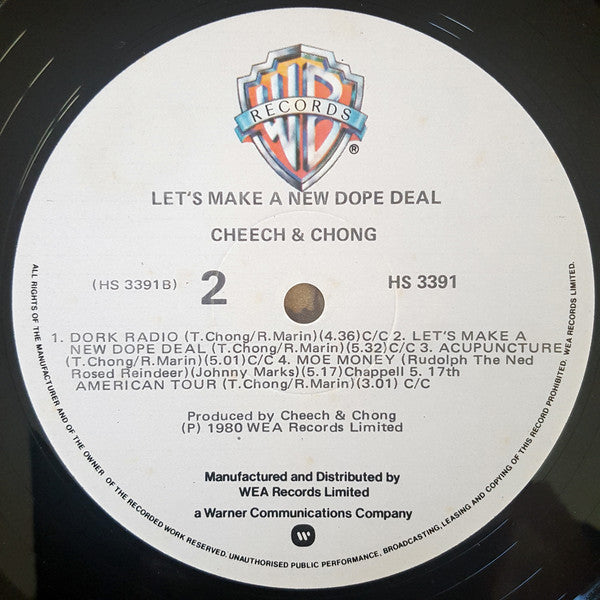 Cheech & Chong : Let's Make A New Dope Deal (LP, Album)