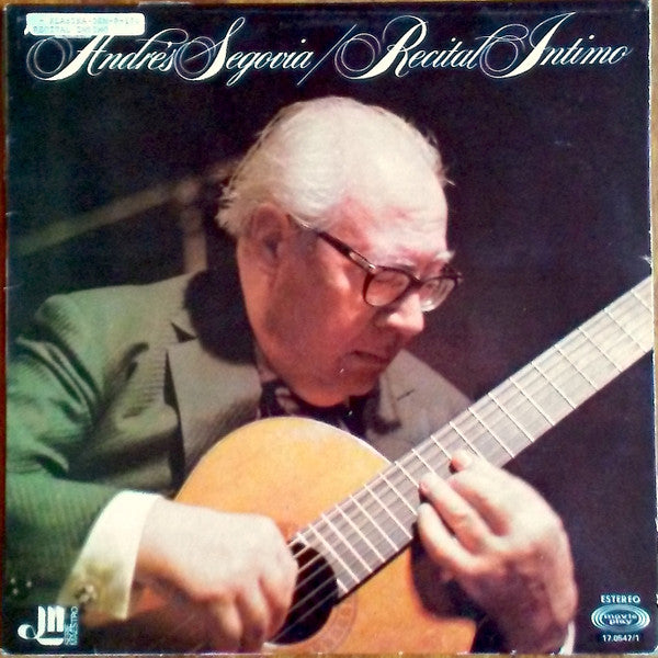 Andrés Segovia : Recital Intimo (LP, Album, Gat)