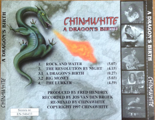 Chinawhite (4) : A Dragon's Birth (CD, EP)